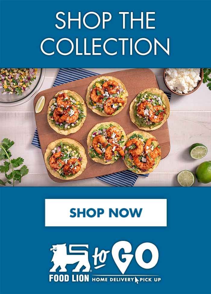 Start Shopping - Shrimp and Corn Tostadas