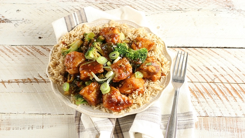 Slow Cooker General Tso's Chicken