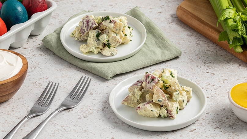 Sour Cream and Onion Potato Salad