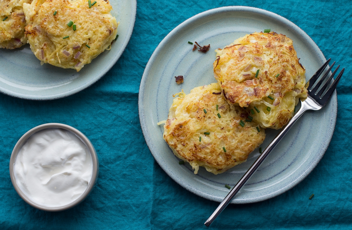 Spaghetti Squash Hash Browns