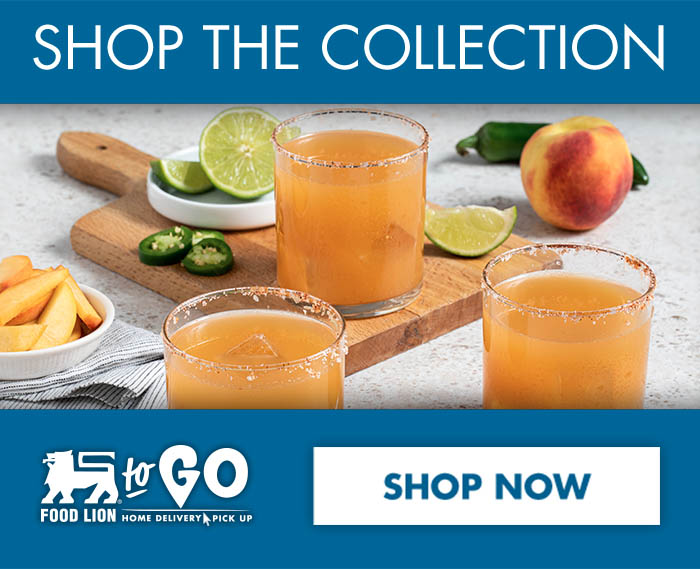 Start Shopping - Spicy Peach Margaritas