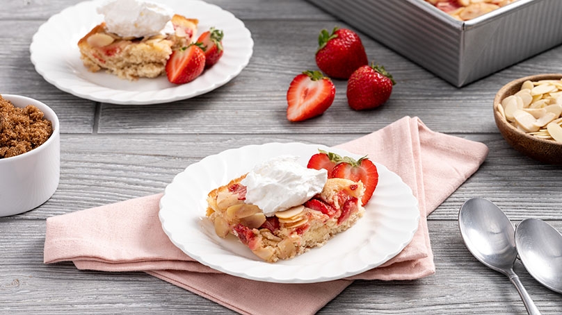 Strawberry Spoon Cake