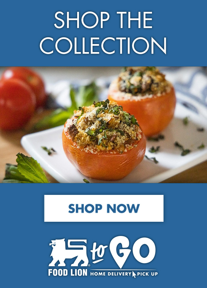 Start Shopping - Stuffed Tomatoes