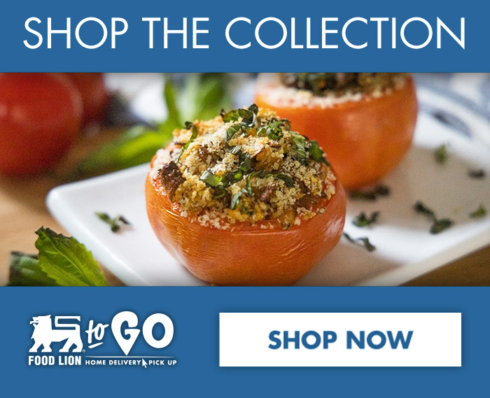 Start Shopping - Stuffed Tomatoes