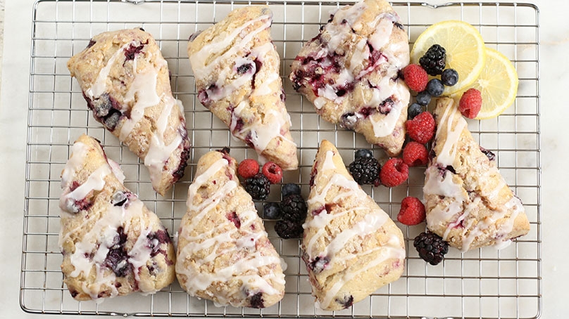 Summer Berry Scones