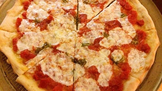 Thin Crust Margherita Pizza