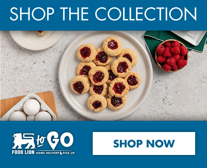 Start Shopping - Thumbprint Cookies