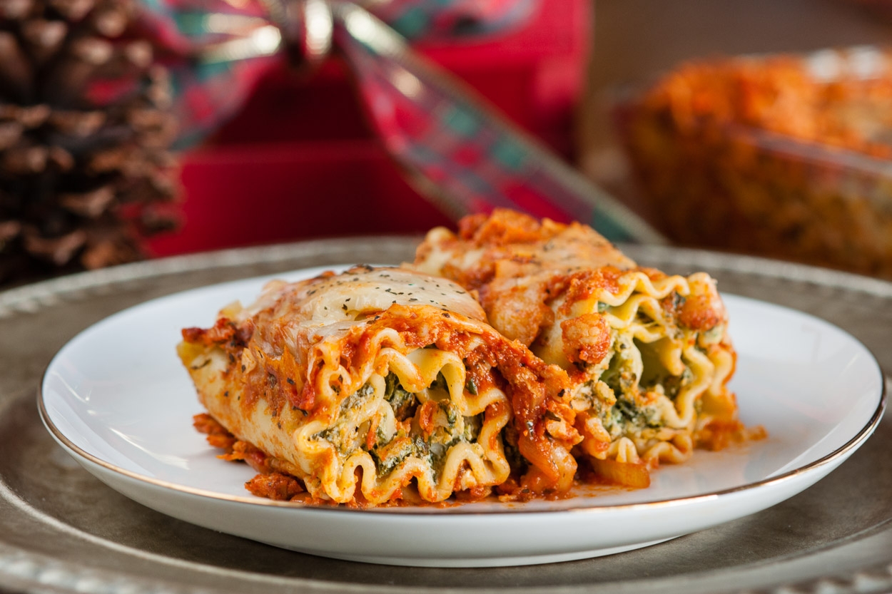 Cheesy Turkey and Spinach Lasagna Roll Ups | Recipes | Food Lion