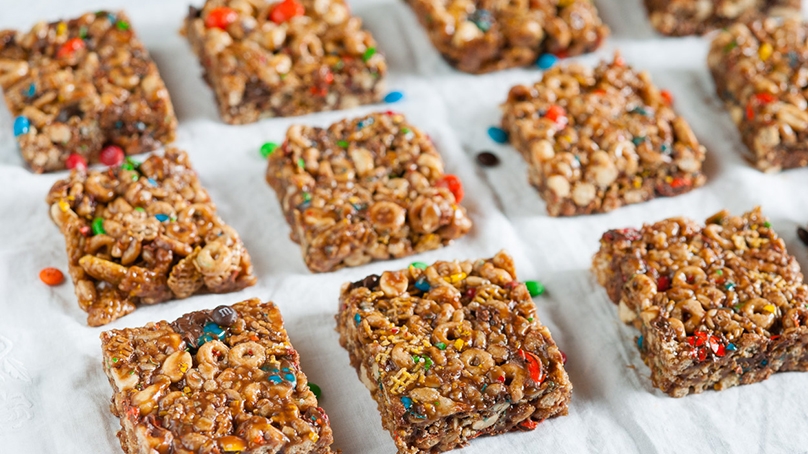 Sweet & Salty Cereal Bars