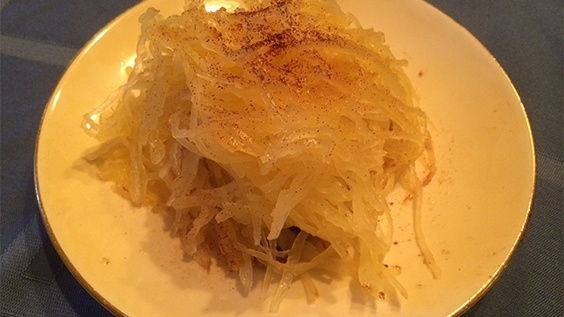 Baked Cinnamon Spaghetti Squash