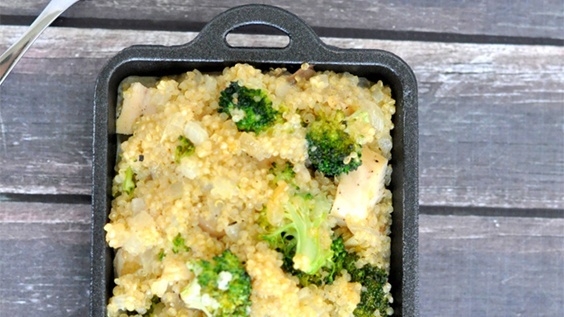 Chicken Broccoli Quinoa Casserole