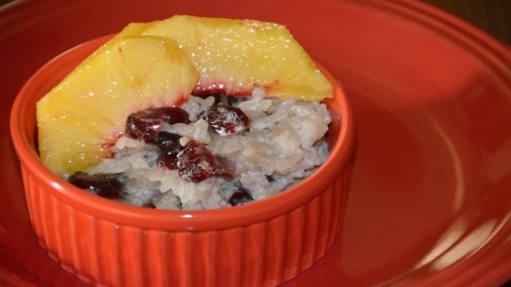 Cranberry-Rice Pudding