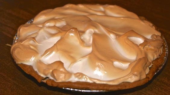 Grandma's Chocolate Meringue Pie