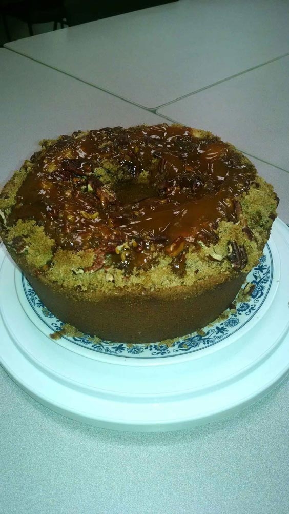 Pecan Pie Pound Cake