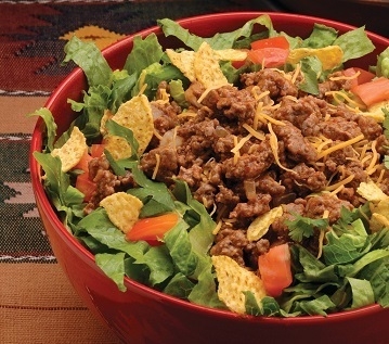 Taco Salad with Lime Vinaigrette