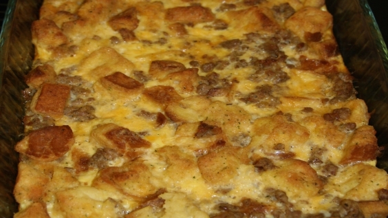 Texas Toast Breakfast Casserole