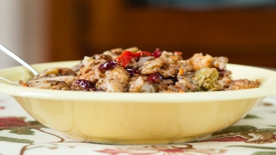 Turkey-Vegetable Stuffing