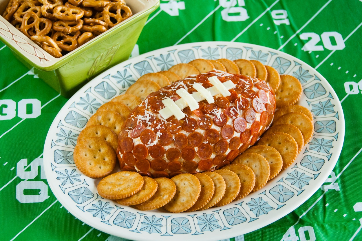 Pepperoni Football Dip