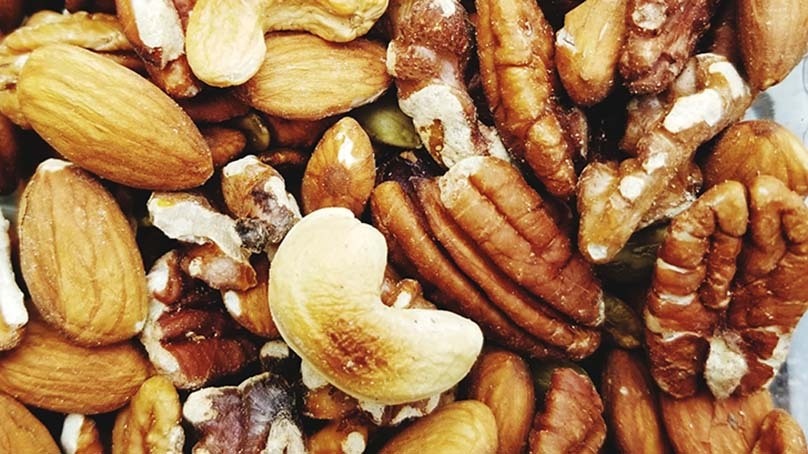 Grilled Mixed Nuts