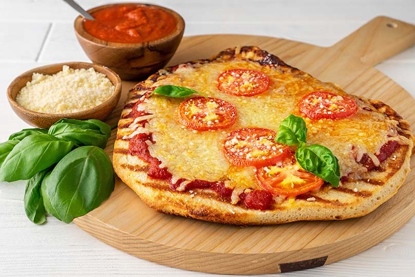 Grilled Pizza