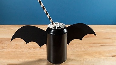 Fun and Easy Kids Vampire Bat Can Craft