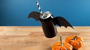 Fun and Easy Kids Vampire Bat Can Craft