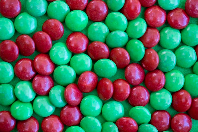 Red and Green Candies