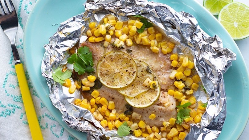 Grilled Honey-Lime Tilapia