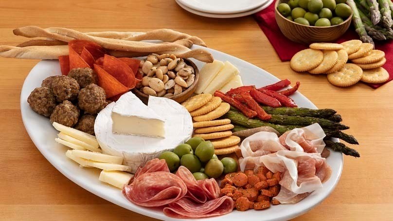 Holiday Meat and Cheese Board