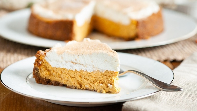 [Pressure Cooker Pumpkin Cheesecake