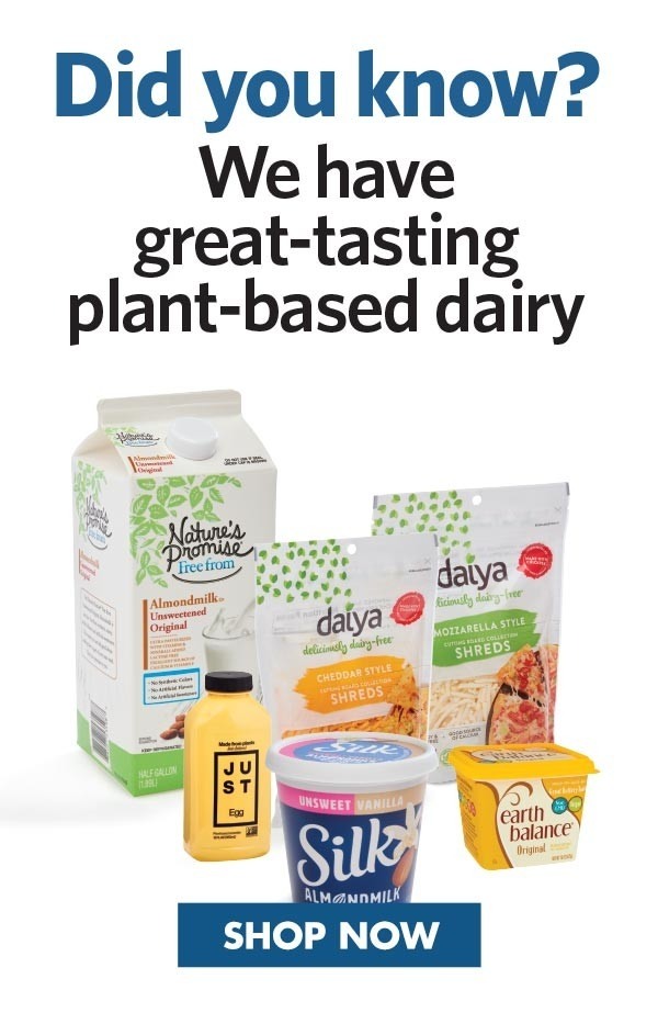 Did you know? We have great-tasting plant-based dairy