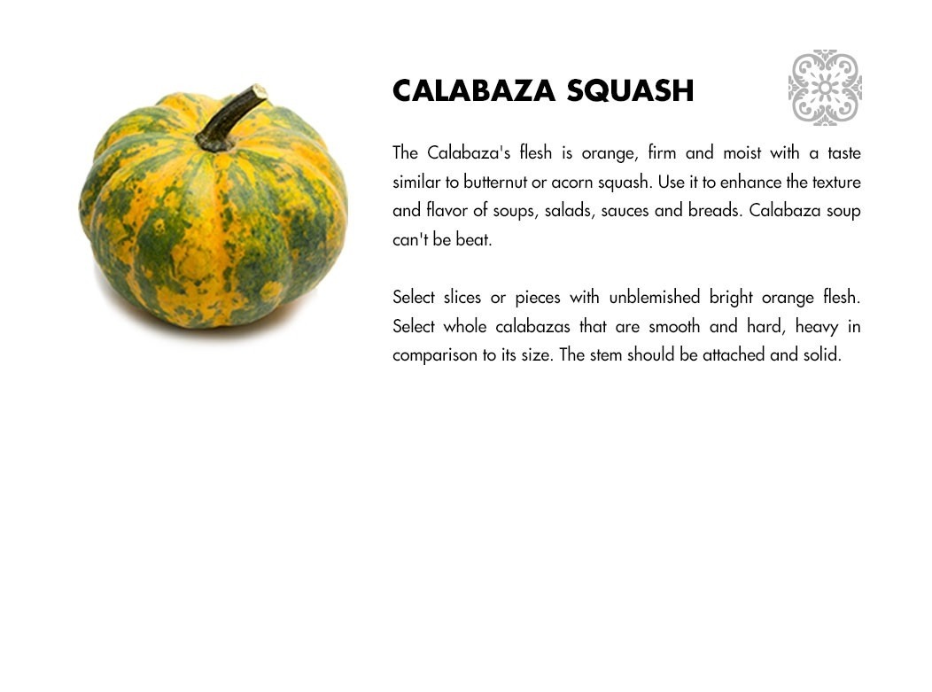 Calabaza Squash